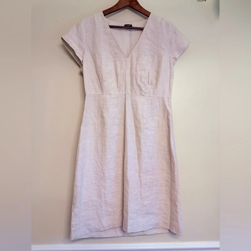 J. Crew Linen Dress in 